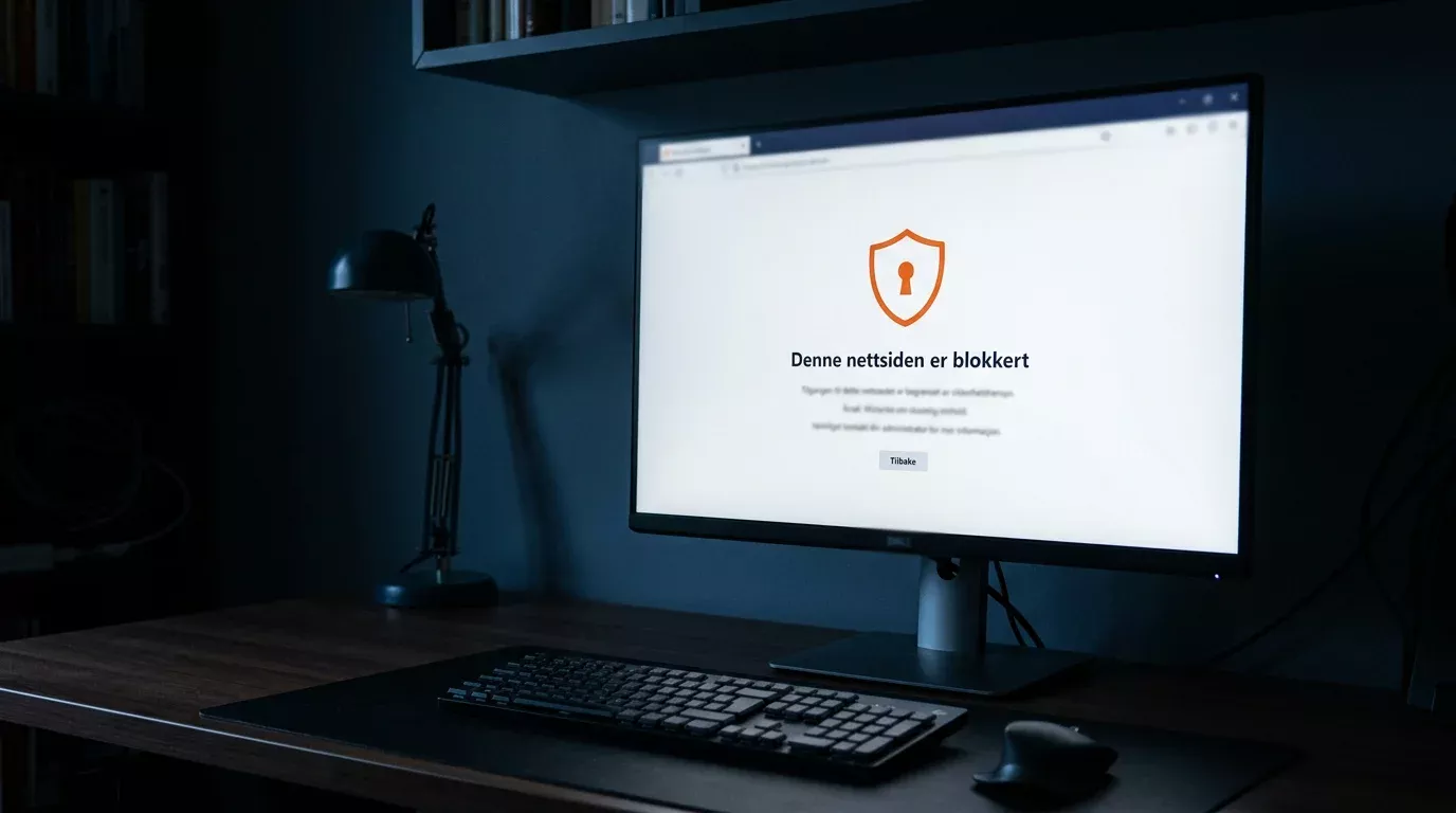 DNS-blokkering av utenlandske bettingsider i Norge fra 2025