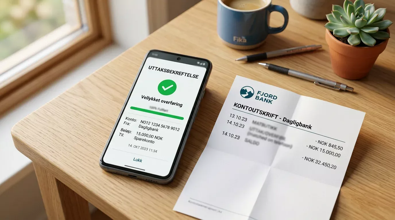 Uttak fra bettingsider til Norge - metoder og behandlingstid